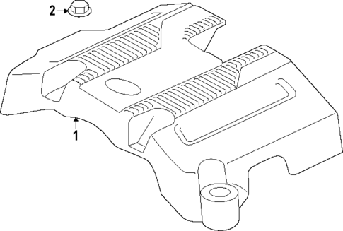 Engine Appearance Cover for 2025 Lincoln Navigator #0