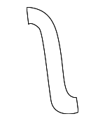 DBC101400 - Body: Drip Molding for Land-Rover Image