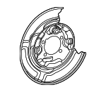 4650452070 - : Backing Plate for Toyota: GR Corolla Image