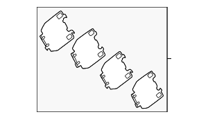 494652120 - : Brake Pads Shim for Toyota Image