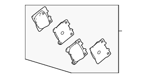 446612180 - : Brake Pads for Toyota Image