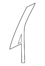 7P6839903C041 - Body: Rear Trim for Volkswagen Image