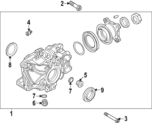 Carrier & Components for 2025 Mazda CX-90 #0