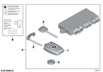 66128723589 - Bodywork: Radio Remote Control Pca for BMW Image