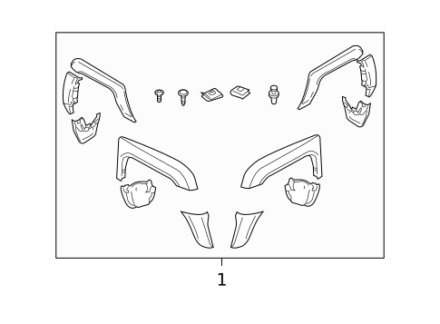 Exterior Trim - Fender for 2007 Honda Ridgeline #0