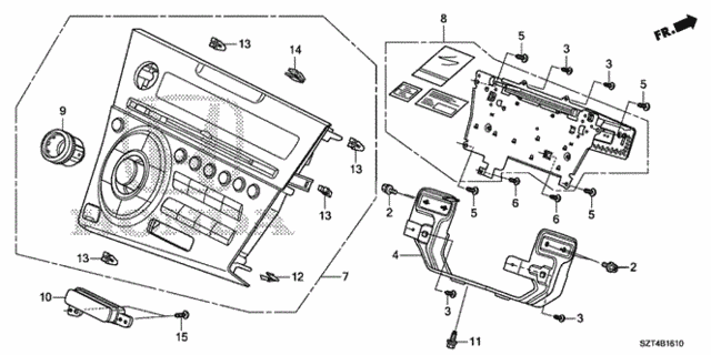 Audio Unit for 2012 Honda CR-Z #0