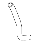 1950264AA00 - Cooling System: Lower Hose for Acura Image