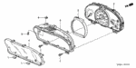938940502008 - Electrical/Exhaust/Heater/Fuel: SCREW-WASHER (5X20) for Honda Image
