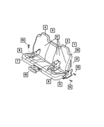 YK511DVAA - Interior Trim: Rear Seat Back for Mopar Image image