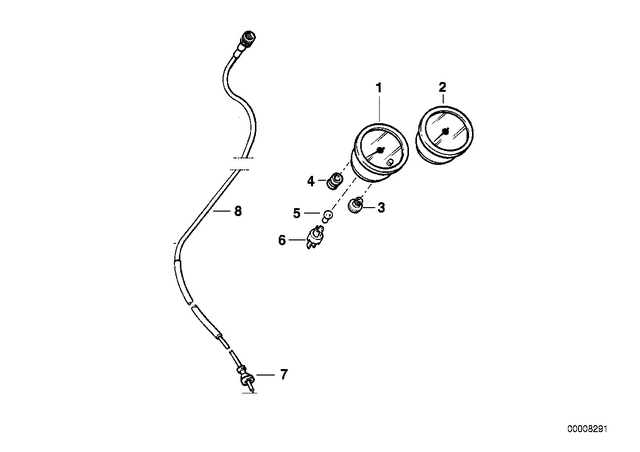 7509063576 - Instruments: Bulb - 12V 4W for BMW-Motorrad Image