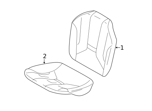 Rear Seat Components for 2016 BMW i8 #0