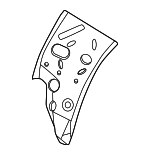 41205A70F22 - : Outer Wheelhouse for Mini: Countryman Image