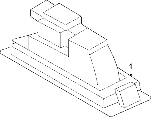 92502GG000 - : License Lmp Assembly for Kia Image