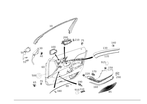 Door Paneling for 2021 Mercedes-Benz S63 AMG #0