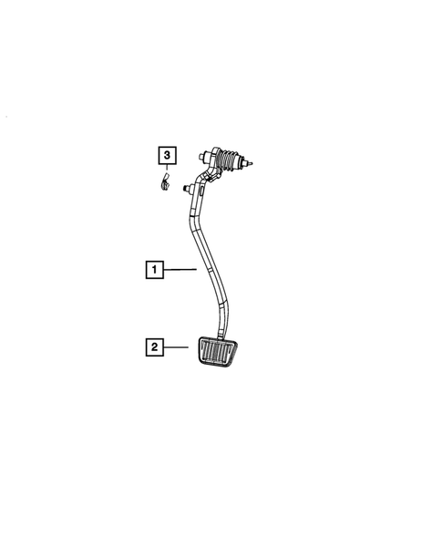 Clutch Pedals for 2011 Jeep Liberty #0