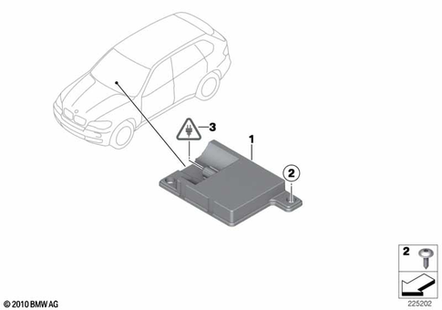 Antenna for 2009 BMW X6 50iX #0