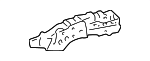 5701612050 - Body: Reinforcement for Toyota Image