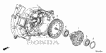 41100RAR000 - Transmission - Manual: DIFFERENTIAL for Honda Image