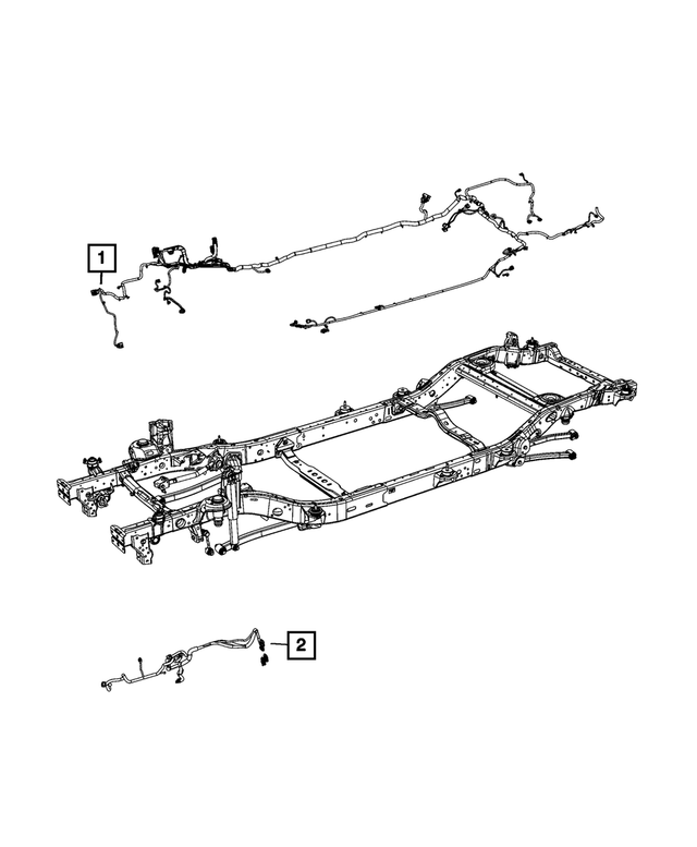 68529191AC - Electrical: Chassis Wiring for Mopar Image