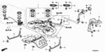 17711SHJA00 - Electrical/Exhaust/Heater/Fuel: RETAINER (WHITE) for Honda Image