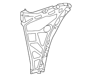 95850517750 - Body: Bumper Guide for Porsche Image