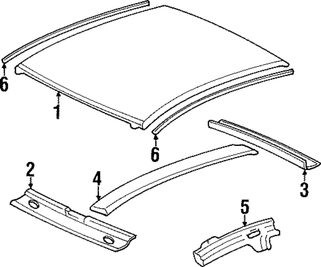 88954878 - : Roof Panel for GM Image