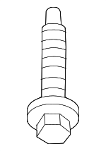 61258833846 - Suspension: Reinforced Plate Bolt for BMW: i5, i7 Image