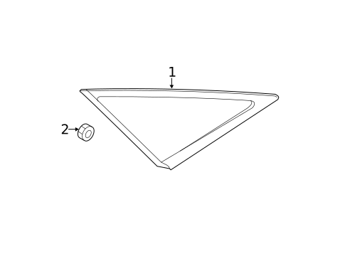 Glass & Hardware for 2011 Hyundai Sonata #0