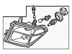 26010ZS00A - : 2008-2012 Nissan Pathfinder - Composite Headlamp for Nissan: Pathfinder Image
