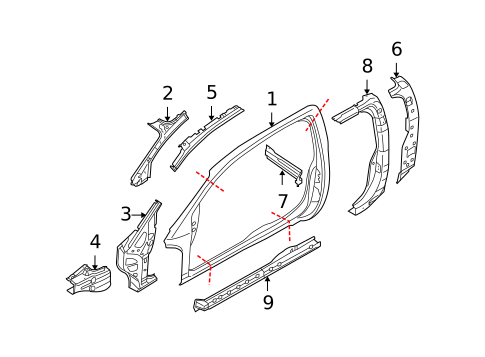 Rocker for 2011 Nissan TITAN #0