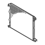 16550F0060 - Cooling System: Radiator for Toyota: Grand Highlander, Highlander Image