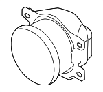 84501SJ030 - : Fog Lamp Assembly for Subaru Image