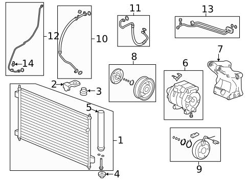 Switches & Sensors for 2013 Honda Accord #0