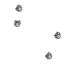 MR281416 - Cooling System: Lower Hose Clamp for Mitsubishi: 3000GT, Eclipse, Eclipse Cross, Endeavor, Outlander, Outlander Sport Image