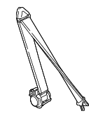 6EB04DX9AE - Electrical: Seat Belt Assembly for Chrysler: Pacifica, Voyager Image