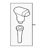 1C1713139AE74 - Body: Shift Knob for Volkswagen: Beetle Image