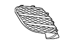 2478857703 - Body: Outer Grille for Mercedes-Benz Image