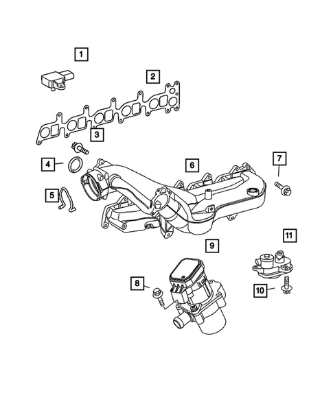 Manifolds for 2006 Dodge Sprinter 3500 #0