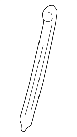 1E0845261B41 - Body: Mount Bracket Gasket for Volkswagen: Cabrio Image