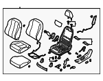 6900G949HA - Body: Seat Assembly for Mitsubishi Image