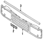 8944982422 - : Nameplate for Isuzu Image