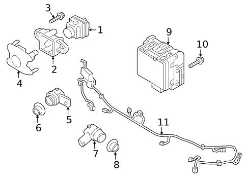 Electrical Components for 2020 Jaguar I-Pace #1