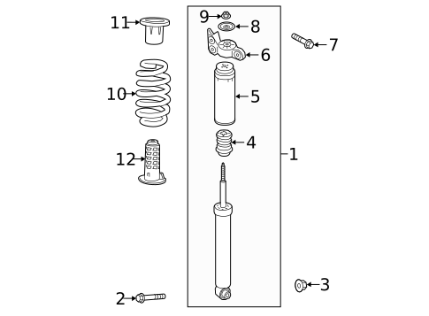 Shocks & Components for 2022 Cadillac XT6 #0