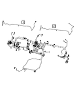52112491AC - Electrical: Jumper Cable for Ram: 2500, 3500 Image