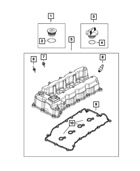Cylinder Head for 2015 Dodge Dart #3