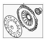 21212229006 - Maintenance &amp; Lubrication: Clutch for BMW: M5, Z8 Image