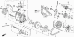 38886P07004 - Body/Air Conditioning: BOLT, FLANGE (6X12) for Honda Image