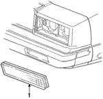 5262228 - Electrical: Park/Turn Lamp for Chrysler: New Yorker Image