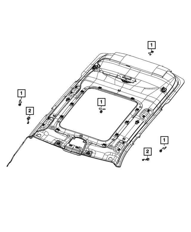 6UA07WT3AA - : Audio Microphone for Mopar Image