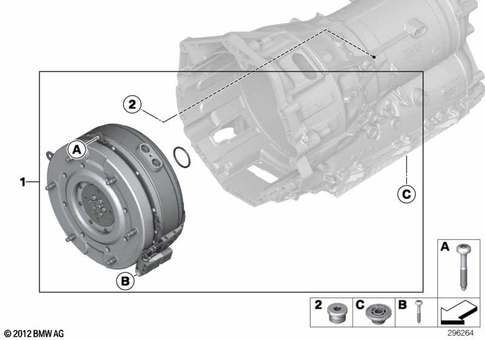 Individual Transmission Parts for 2014 BMW Hybrid 5 #5